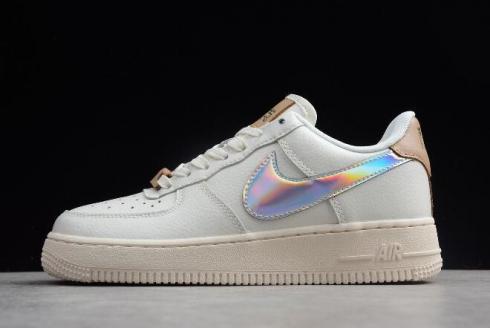 Nike Air Force 1 Low QS YH 18 Sail Metallic Silver AV2038 100