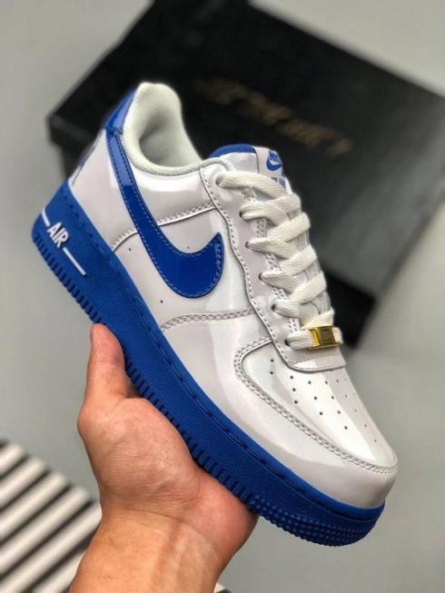 Nike Air Force 1 Low Retro CT16 QS White Blue AQ4226-100