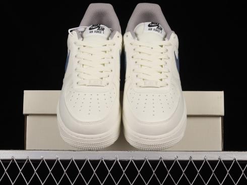 Af 2296 Nike Air Force 1 Low Sail Navy Blue White DG2296-009 - Air Force 1 Low ...