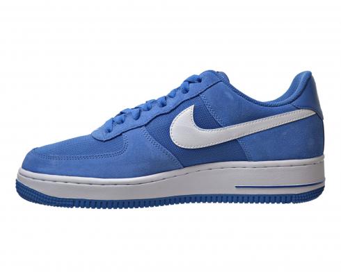 Nike Air Force 1 – Blue Suede / Gum