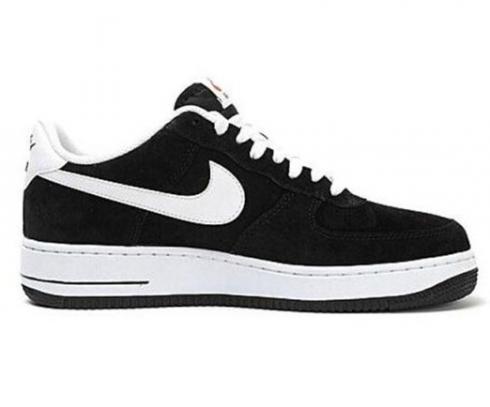 кроссовки Nike Air Force 1 Low Suede Black White 488298-064