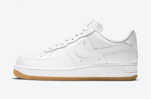 Nike Air Force 1 Low Summit White Gum Running Shoes DJ2739-100
