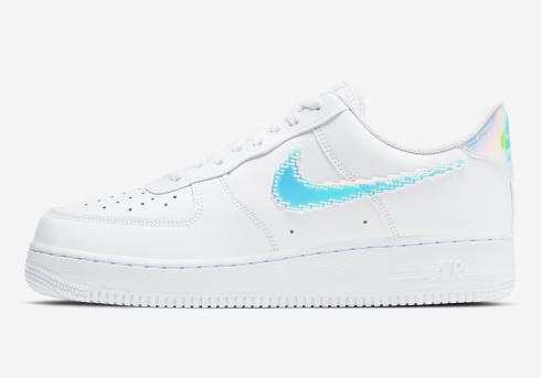 Nike Air Force 1 Low Surfaces com iridescente Pixel Swooshes CV1699-100