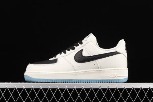 Nike Air Force 1 Low White Black Blue Shoes CU6603-113