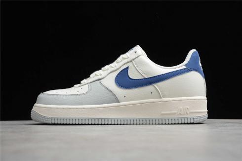 Nike Air Force 1 Low White Blue Grey Shoes CT5566-003