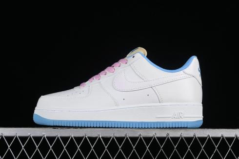 Nike Air Force 1 Low Bianche Blu Rosa LC5688-001