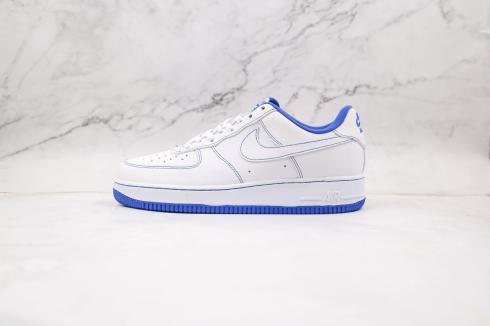 Nike Air Force 1 Low White Navy Blue CV1752-101