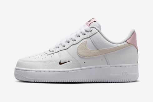 Nike Air Force 1 Low Wit Tumbled Roze HF9992-100