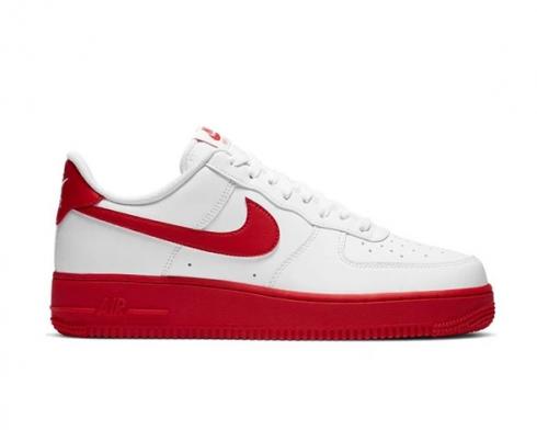 *<s>Buy </s>Nike Air Force 1 Low White University Red Sole CK7663-102<s>,shoes,sneakers.</s>