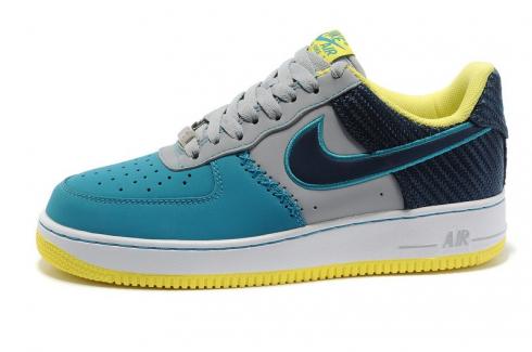 Nike Air Force 1 Low Wolf Midnight Navy Tropical Teal 488298-039