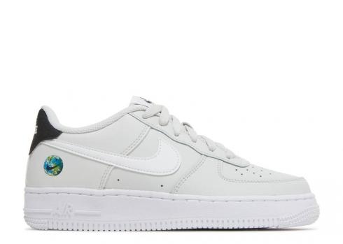 Nike Air Force 1 Lv8 GS Have A Day Earth สีขาว สีดำ สีเทา Cool DM0983-001