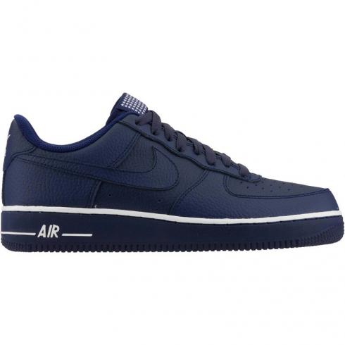 Nike Air Force 1 zapatos casuales para hombre azul leal 488298-437