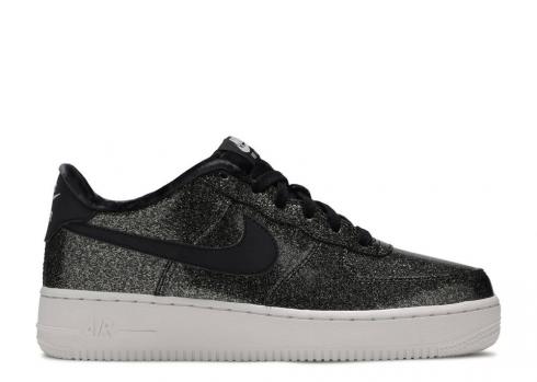 Nike Air Force 1 Pinnacle Qs Gs Blue Glacier Reflect Summit Black White Silver AH9119-001
