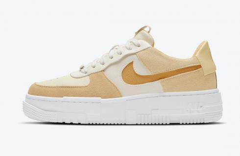 Nike Air Force 1 Pixel Bucktan Coconut Milk Lemon Drop DH3856-100