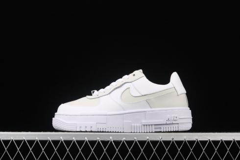 Sepatu Nike Air Force 1 Pixel Low White Black CK6649-009