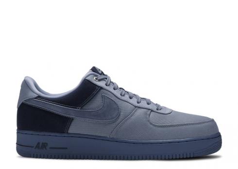 Nike Air Force 1 Premium 灰石板藍色擴散黑曜石 CI1116-400
