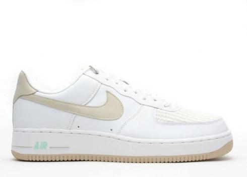 Nike Air Force 1 Premium White Medium Mint Net 313641-111