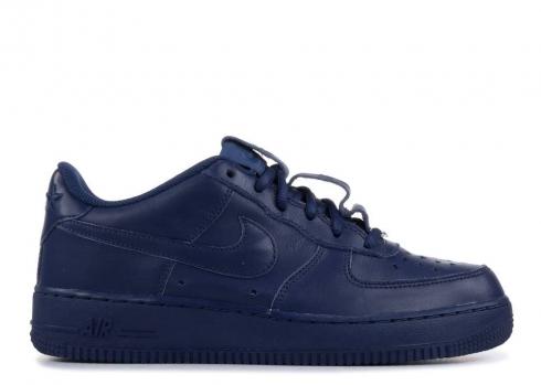 Nike Air Force 1 Qs Gs Independence Day Navy University Midnight Red AR0688-400