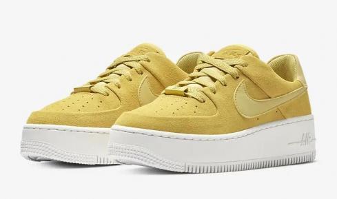 nike air force 1 sage low celery