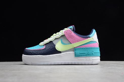 GmarShops - Air Force 1 Shadow Barely Volt Oracle Aqua CK3172 - nike pale pink roshe one trainers black gold price 001