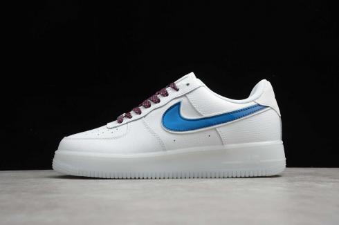 Nike Air Force 1 Upstep Bianche I Colori Dell'Arcobaleno AH0287-208