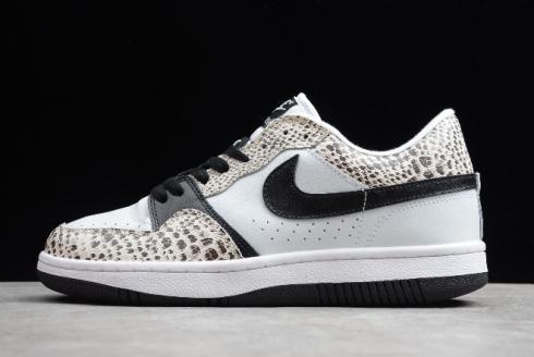 Nike Court Force Low Basic Bianco Snakeskin Modello 314361 101