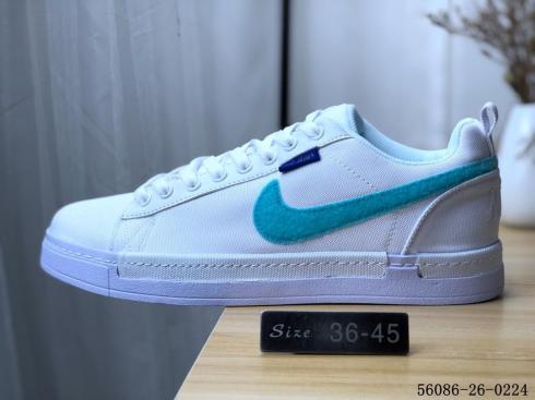 Nike Lunar AIR Force 1 Duckboot Low Blue White 805886-111