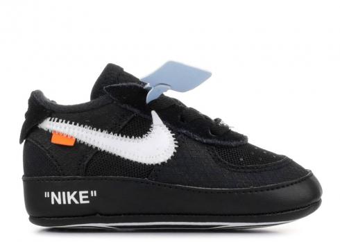 Nike Offwhite X Air Force 1 Low Cb Zwart Wit Cone BV0854-001