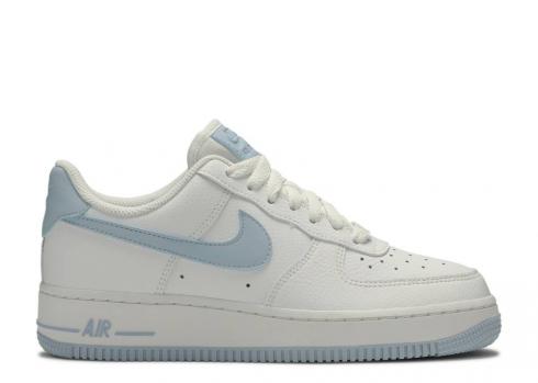 Nike Dames Air Force 1 Low 07 Light Armory Blauw Wit AH0287-104
