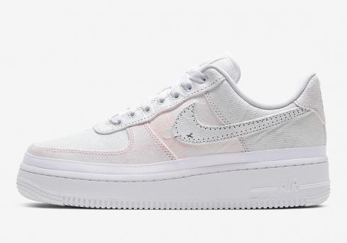 Nike Womens Air Force 1 Low LX Reveal White Multi Color CJ1650-100 。