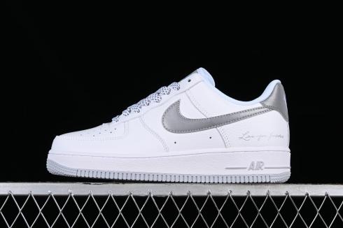 Nocta x Nike Air Force 1 07 Low Certified Lover boy White Silver LO1718-051