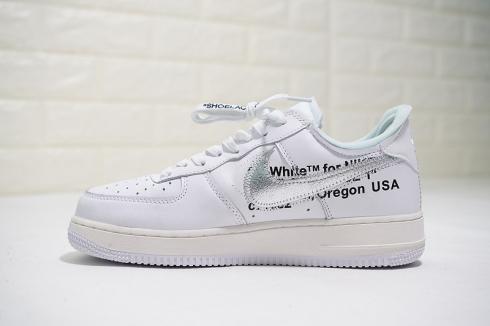 Nike Air Force 1 '07 Virgil Off White X MOMA sneakers worn by