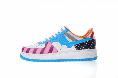 Parra x Nike Air Force 1 Low White Xanh Hồng MutiColor AT3058-100