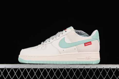 Supreme x Nike Air Force 1 07 Low Off White Green Red HD1968-023