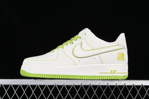 Undefeated x Nike Air Force 1 07 Low Off White Apple Green UN3699-088
