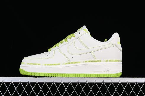 Uninterrupted x Nike Air Force 1 07 Low MORE THAN Rice Bianche Verdi LJ2322-568