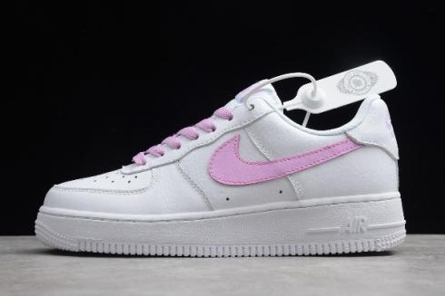 女款 Nike Air Force 1 Essential 白色 Psychic Pink BV1980 100