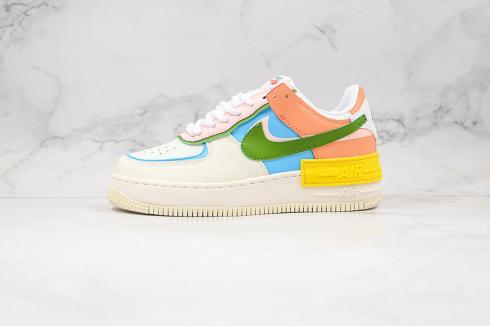 *<s>Buy </s>Womens Nike Air Force 1 Low White Multi Color CW2630-101<s>,shoes,sneakers.</s>