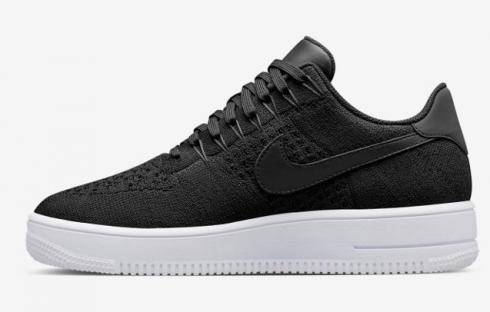Boty Nike Air Force 1 Ultra Flyknit Low Black All Black NSW HTM Lifestyle Shoes 817419-005
