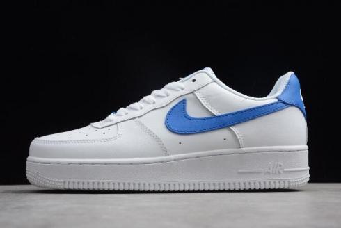 Nike Air Force 1 Upstep 白色寶藍色 AQ3774 993