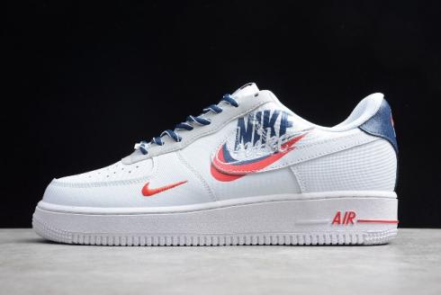 2020 年 Nike Air Force 1 Mid 07 PRM QS 白色塗鴉 CT1138 133