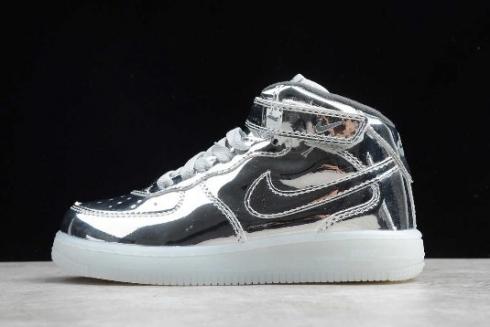 Cần bán Nike Air Force 1 Mid WB metallic Silver 314197 8500