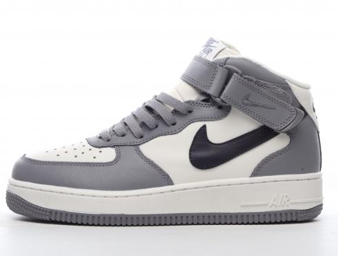 Nike Air Force 1 07 középsötétszürke fehér fekete cipőt AQ3778-994