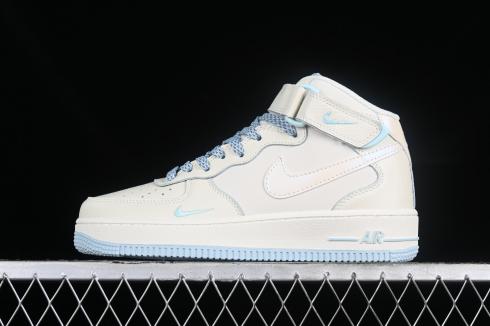 Nike Air Force 1 07 Mid Off White Light Blue SG2356-802