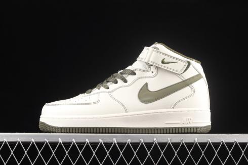 Nike Air Force 1 07 Mid SU19 白色軍綠色鞋 RD6698-123
