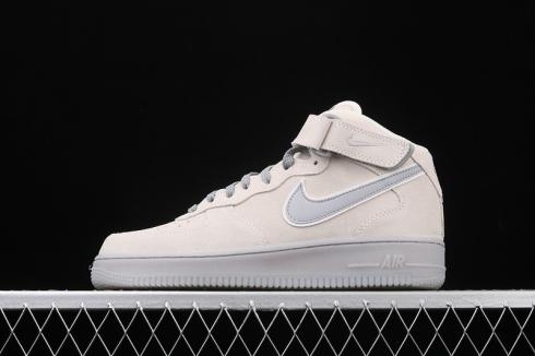 Nike Air Force 1'07 srednje bijele sive srednje sive muške cipele 315123-002