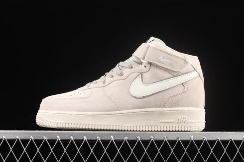 Nike Air Force 1 07 Orta Beyaz Gri Metalik Gümüş AA1118-005,ayakkabı,spor ayakkabı