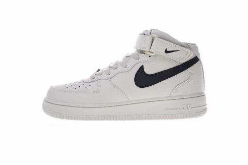 Nike Air Force 1 Mid 07 Light Bone Black Casual Shoes 315123-047