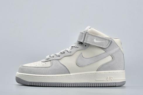 Nike Air Force 1 Mid 07 Mid Grey Mouse Sports Casual Shoes 596728-307