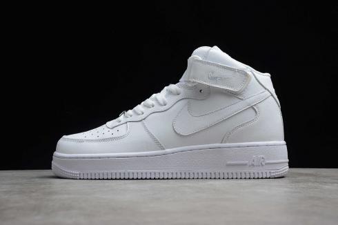 Nike Air Force 1 Mid 07 白色籃球鞋 3154123-111